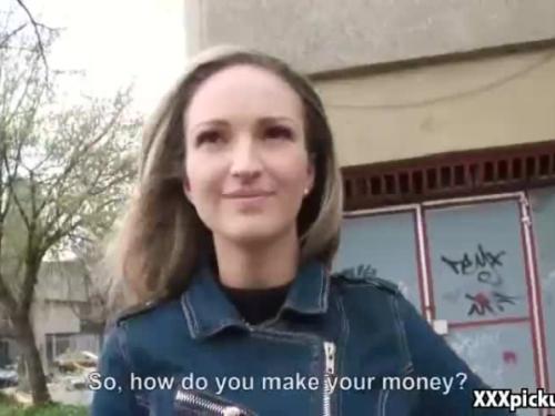 Real sluts in hardcore sex for money porn movie 26